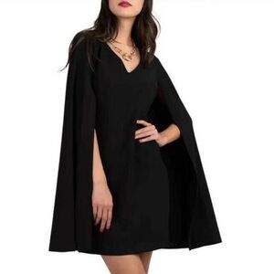 Trina Turk NWT Shindig cape dress